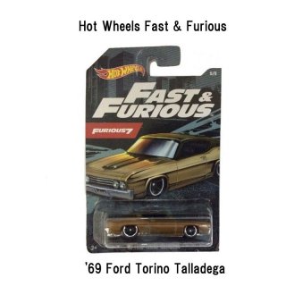 ۥåȥ 230ߡ Hot Wheels FASTFURIOUS'69 Ford Torino Talladega 磻 ߥ˥  磻ɥԡ