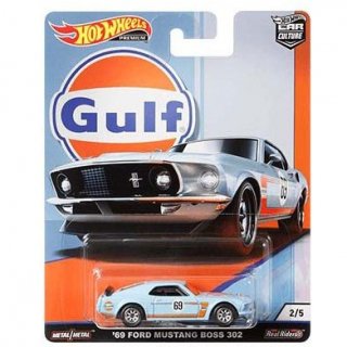 230ߡۥåȥ Hot Wheels 㡼 Car Culture Gulf Racing ǡǡǡ69 FORD MUSTANG BOSS 302ǡǡǡ