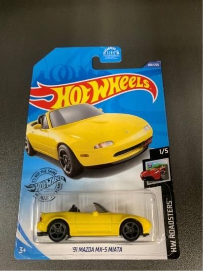 2024 Hot Wheels - '91 Mazda MX-5 Miata - (Black) - HW J-Imports #6/10 | eBay