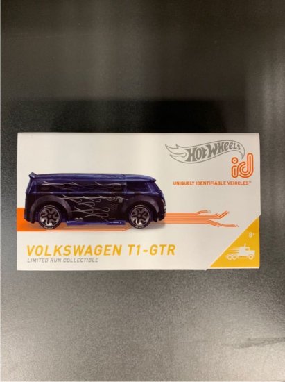 レア Hot wheels id ID ワーゲンバス VOLKSWAGEN T1-GTR ドラックバス 