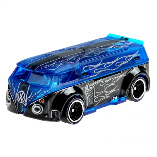 レア Hot wheels id ID ワーゲンバス VOLKSWAGEN T1-GTR ドラックバス ...