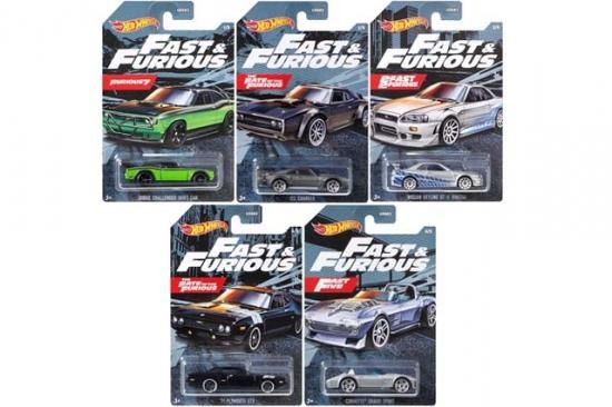 HOTWHEELS FAST & FURIOUS ホットウィール エンターテイメントテーマ