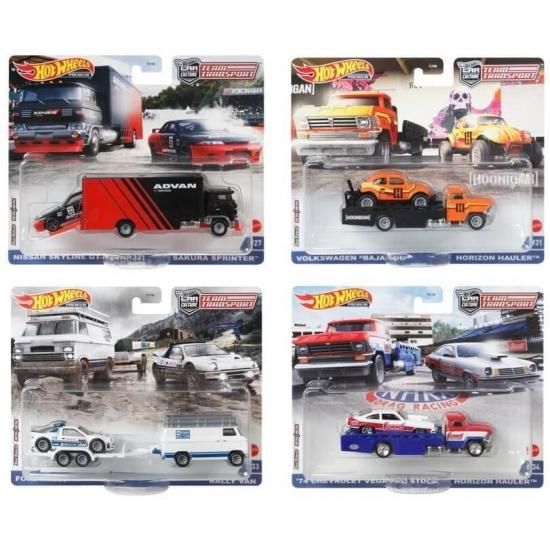 ホットウィール HOTWHEELS チームトランスポート アソート 4台セット