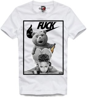 【E1SYNDICATE】 T SHIRT DOGGYSTYLE　TED 4359”　Ｔシャツ　イーワンシンジケート  パロディー　