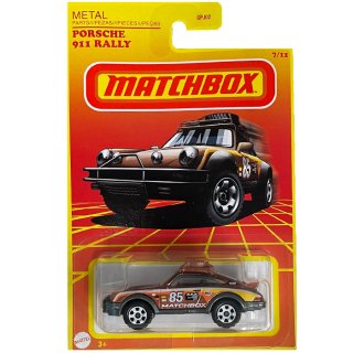  MATCHBOX  PORSCHE 911 RALLY マッチボックス 限定　USカード