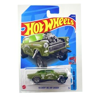  HOTWHEELS '55 Chevy Bel Air Gasser  green 55ӡ ٥륨 㥵