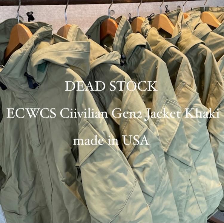デッドストック ECWCS Ciivilian Gen2 Jacket Khaki made in USA デッドストック ECWCS Ciivilian Gen2 Jacket Khaki made in USA