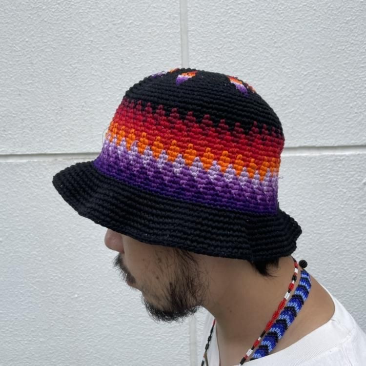 エルマレ グアテマラ ハット el mare Guatemala zig zag hat