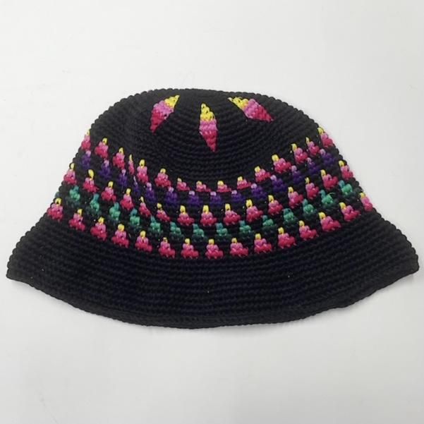 エルマレ グアテマラ ハット el mare Guatemala hat【ブラックC