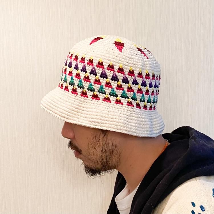 エルマレ グアテマラ ハット el mare Guatemala hat【ホワイトC エルマレ グアテマラ ハット el mare Guatemala hat【ホワイトC