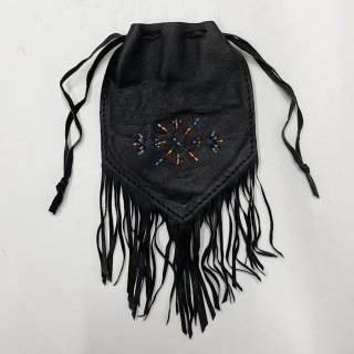 ǥ륽 ƥޥ 쥶ݡ ӡ DEL SOL Guatemala beads leather pouchڥ֥å