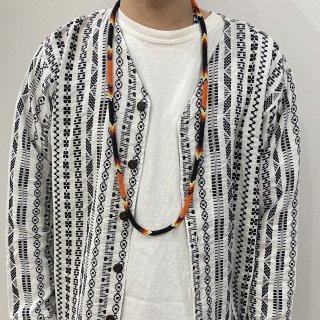 デルソル グアテマラ ビーズ ネックレス DEL SOL Guatemala beads necklace【オレンジA】
