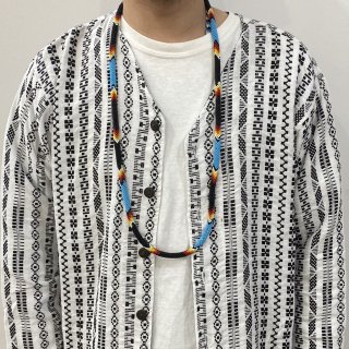 デルソル グアテマラ ビーズ ネックレス DEL SOL Guatemala beads necklace【スカイブルーA】