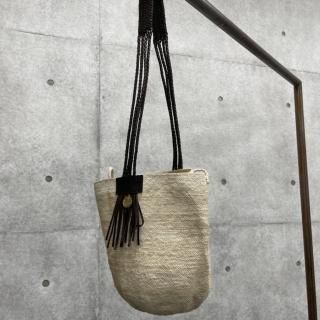 el mare｜DELSOL 個性的 フリンジポーチ 本革 グアテマラビーズ BAG - el mare（エルマレ）はデルソル、パムディートリッヒ