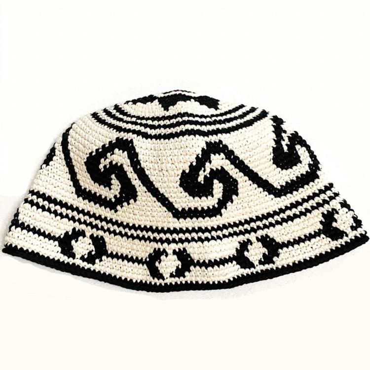 story mfg 汚かっ ハット Brew Hats 手編み バケットハット 売買