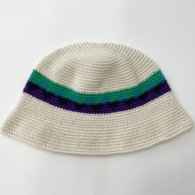 エルマレ グアテマラ ハット el mare Guatemala hat【ホワイトE