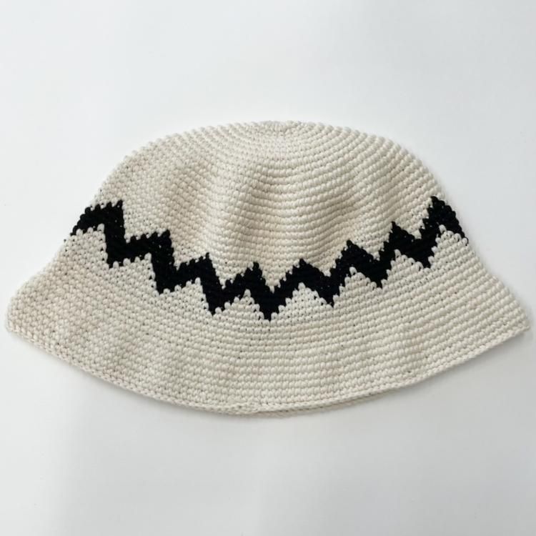 エルマレ グアテマラ ハット el mare Guatemala zig zag hat