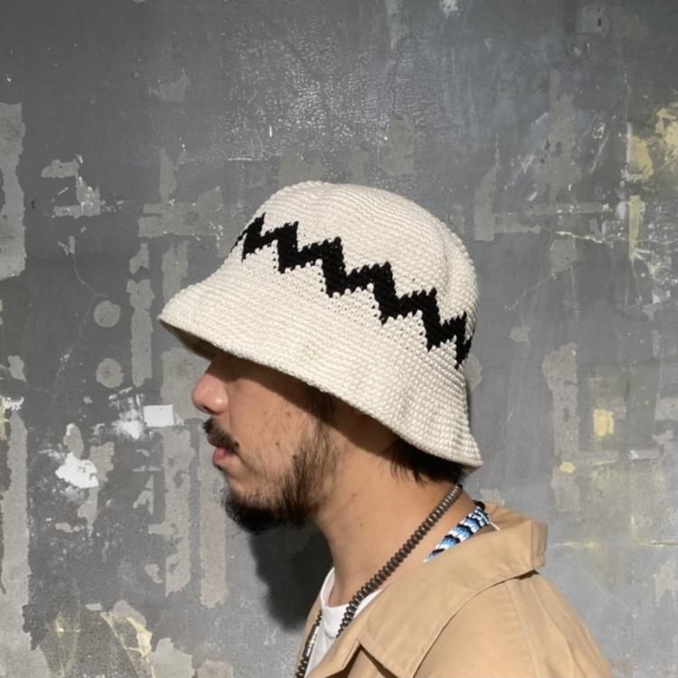 エルマレ グアテマラ ハット el mare Guatemala zig zag hat エルマレ グアテマラ ハット el mare Guatemala zig zag hat