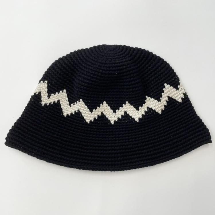 エルマレ グアテマラ ハット el mare Guatemala zig zag hat