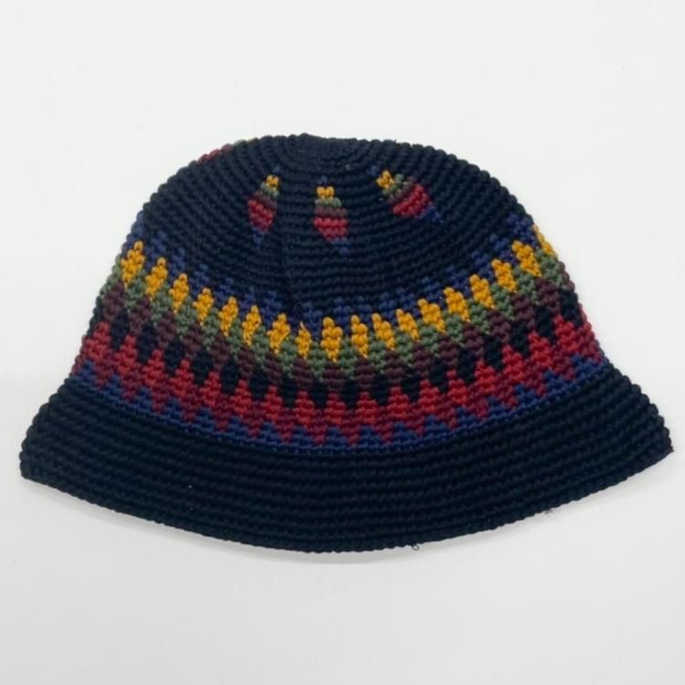 エルマレ グアテマラ ハット el mare Guatemala hat【ブラックB