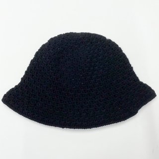 エルマレ グアテマラ ハット el mare Guatemala crochet hat【ブラック】