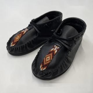 ヘザーマリーヒートン　ブラウンレザー モカシン ヘザーマリー メキシコ 