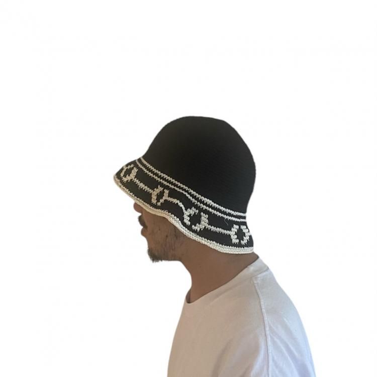 el mare/エルマレ　ハット エルマレ グアテマラ ハット el mare Guatemala hat【ブラックL