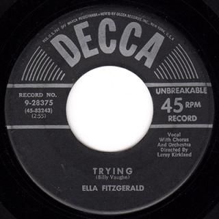 ELLA FITZGERALD - TRYING (7