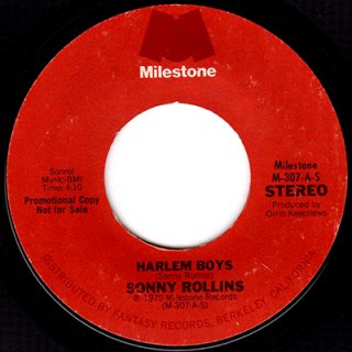 SONNY ROLLINS - HARLEM BOYS (7