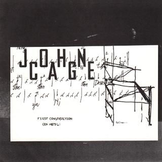 JOHN CAGE - FIRST CONSTRUCTION (In Metal) (7