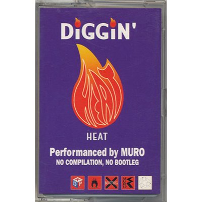 MURO - DIGGIN' HEAT (Mix Tape) - BOURGEON records | ブルジョンレコード