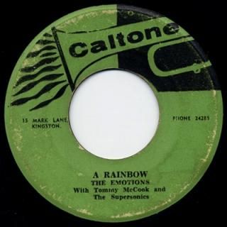 THE EMOTIONS with TOMMY McCOOK - A RAINBOW (7