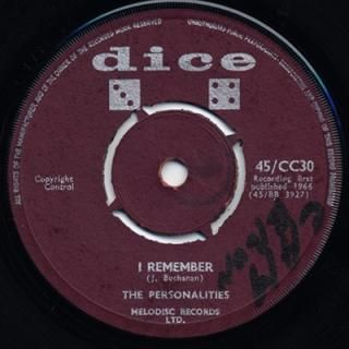 THE PERSONALITIES - I REMEMBER (7