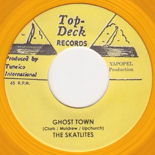 THE SKATALITES / BIBBY AND THE ASTRONAUTS - GHOST TOWN / PLEASE BEVERLY (7