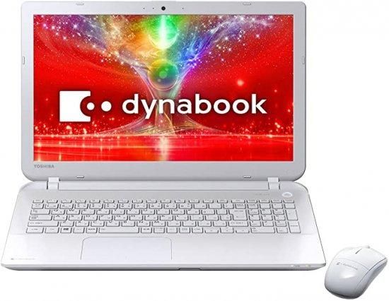 東芝 dynabook T55 T55/NW PT55NWP-SHA /リュクスホワイト|パソコン