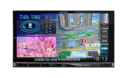 ケンウッド 彩速ナビ MDV-M906HD 7V型(インチ)カーナビ ...