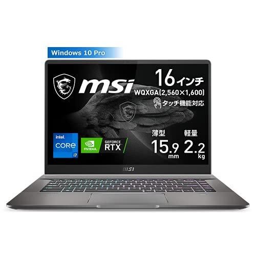 MSI 16インチ Creator Z16 A11UET 32GB 1TB MSI Creator-Z16-A11UET-001JP|パソコン買うならPCショップWELL