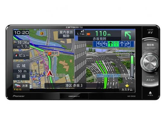 パイオニア 楽ナビ AVIC-RZ102 7V型(インチ) カーナビ|PC