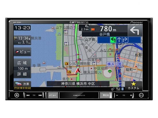 pioneer carrozzeria RZ503 楽ナビ パイオニア 楽ナビ AVIC-RZ503 7V型(インチ) カーナビ|PC