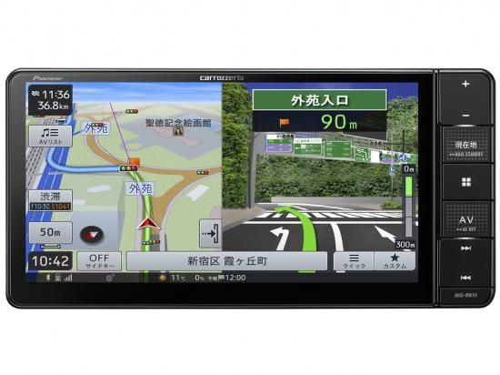 パイオニア 楽ナビ AVIC-RZ710 7V型カーナビ AVIC-RZ710 商品概要 | 楽ナビ | カーナビ | パイオニア株式会社