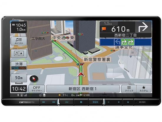 パイオニア 楽ナビ AVIC-RQ911 9V型(インチ)カーナビ