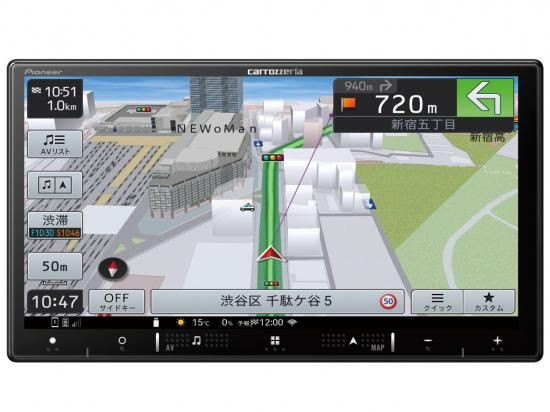 Pioneer AVIC-RZ802-D カーナビ 7インチ パイオニア 楽ナビ AVIC-RZ802-D 7V型(インチ) カーナビ|PC