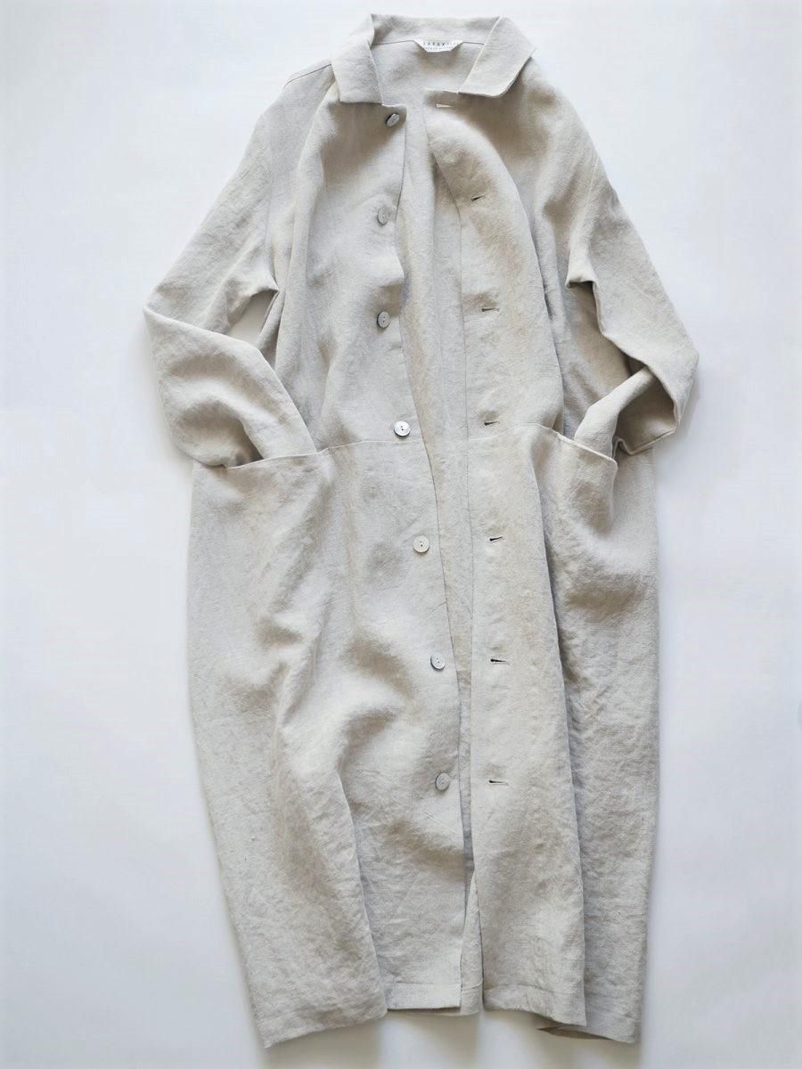 CO10・CO11 Linen long coat - SARAXJIJI official site