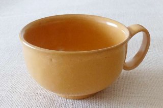 黄釉 スープカップ