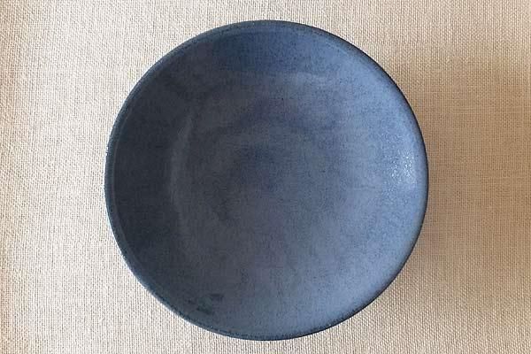 小澤基晴すみれ8寸カレー皿