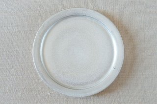 リム皿(15�) 　シルバー