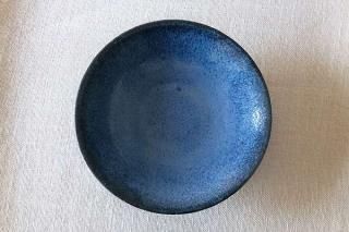 未使用　小澤基晴　7寸　リム皿　深皿　ゆかり　すみれ2枚セット 小澤基晴さん/器7寸 小澤基晴さん すみれ 7寸リム皿