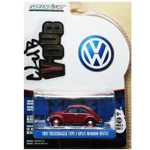 ミニカー　VW　フォルクスワーゲン　ビートル　1951　グリーン ミニカー VW フォルクスワーゲン ビートル 1951 グリーン Amazon