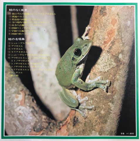 蛙の歌 谷川と古池と田園のカンタータ The Calls Of The Frogs Of