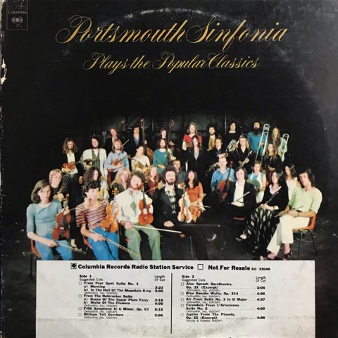 The Portsmouth Sinfonia LP 「Hallelujah」 Brian Eno PORTSMOUTH SINFONIA vinyl HALLELUJAH 1974 US